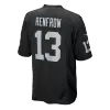 Men Las Vegas Raiders Renfrow #13 Nike Black Game Jersey - jerzelite