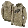 Men Philadelphia Eagles Nike Camo NFL Hoodie 2021 - jerzelite