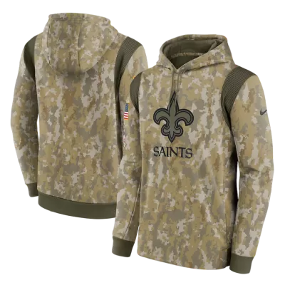 Men New Orleans Saints Nike Camo NFL Hoodie 2021 - jerzelite