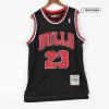 Men's Chicago Bulls Michael Jordan #23 Mitchell & Ness Black 1997-98 Hardwood Classics Player Jersey - jerzelite