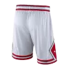 Men's Chicago Bulls White Swingman NBA Shorts - Association Edition - jerzelite