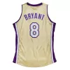 Men's Los Angeles Lakers Kobe Bryant Mitchell & Ness Gold Hall of Fame Class of 2020 Hardwood Jersey - jerzelite