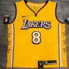 Men's Los Angeles Lakers Kobe Bryant #8 Yellow 2019 Swingman Jersey - City Edition - jerzelite