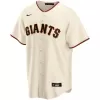 Men's San Francisco Giants Brandon Crawford #35 Nike Cream Home 2020 Replica Jersey - jerzelite