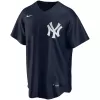 Men's New York Yankees Nike Navy Alternate 2020 Replica Custom Jersey - jerzelite