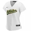 Women's Oakland Athletics Nike White 2020 Home Replica Custom Jersey - jerzelite