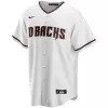 Men's Arizona Diamondbacks Nike White Home 2020 Replica Custom Jersey - jerzelite