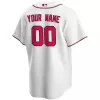 Men's Washington Nationals Nike White Home 2020 Replica Custom Jersey - jerzelite