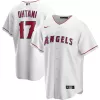 Men's Los Angeles Angels Shohei Ohtani #17 Nike White Home 2020 Replica Jersey - jerzelite