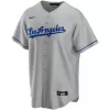 Men's Los Angeles Dodgers Nike Gray Road 2020 Replica Jersey - jerzelite