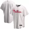 Men's Philadelphia Phillies Nike White&Red Home 2020 Replica Jersey - jerzelite