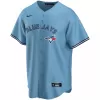 Men's Toronto Blue Jays Lourdes Gurriel Jr. #13 Nike Light Blue Alternate 2020 Replica Jersey - jerzelite