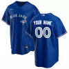 Men's Toronto Blue Jays Nike Royal Alternate 2020 Replica Custom Jersey - jerzelite