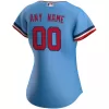 Women's Minnesota Twins Nike Powder Blue 2020 Alternate Replica Custom Jersey - jerzelite