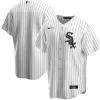 Men's Chicago White Sox Nike White Black Home 2020 Replica Jersey - jerzelite