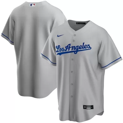 Men's Los Angeles Dodgers Nike Gray Road 2020 Replica Jersey - jerzelite