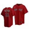 Men's Boston Red Sox Rafael Devers #11 Nike Red Home 2020 Replica Jersey - jerzelite