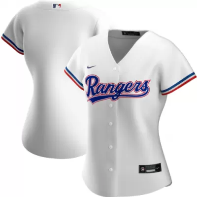 Women's Texas Rangers Nike White 2020 Home Replica Jersey - jerzelite