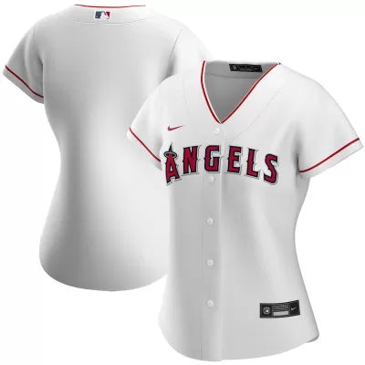 Women's Los Angeles Angels Nike White 2020 Home Replica Jersey - jerzelite