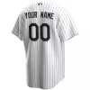 Men's Colorado Rockies Nike White&Purple Home 2020 Replica Custom Jersey - jerzelite