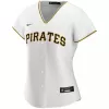 Women's Pittsburgh Pirates Nike White 2020 Home Replica Custom Jersey - jerzelite