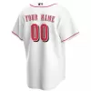 Men's Cincinnati Reds Nike White Home 2020 Replica Custom Jersey - jerzelite