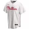 Men's Philadelphia Phillies Mike Schmidt #20 Nike White&Red Home 2020 Replica Jersey - jerzelite