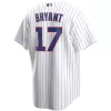 Men's Chicago Cubs Kris Bryant #17 Nike White Home Player Jersey - jerzelite