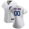 Women's Chicago Cubs Nike White&Royal 2020 Home Replica Custom Jersey - jerzelite