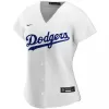 Women's Los Angeles Dodgers Nike White 2020 Home Replica Custom Jersey - jerzelite