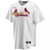 Men's St. Louis Cardinals Nike White Home 2020 Replica Custom Jersey - jerzelite