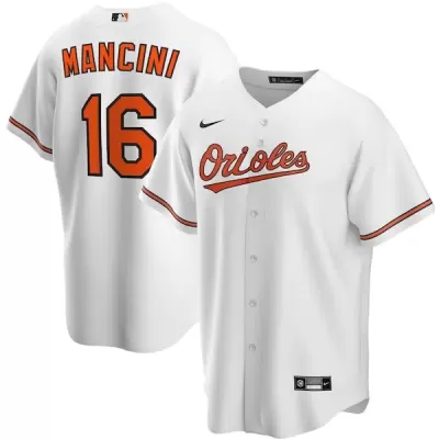 Men's Baltimore Orioles Trey Mancini #16 Nike White Home 2020 Replica Jersey - jerzelite