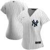 Women's New York Yankees Nike White Navy 2020 Home Replica Jersey - jerzelite