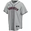 Men's Houston Astros Nike Gray Road 2020 Replica Jersey - jerzelite