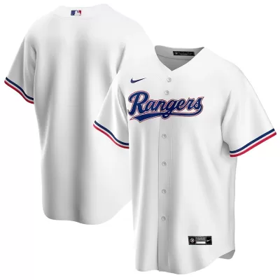 Men's Texas Rangers Nike White Home 2020 Replica Jersey - jerzelite