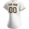 Women's Pittsburgh Pirates Nike White 2020 Home Replica Custom Jersey - jerzelite