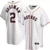 Men's Houston Astros Alex Bregman #2 Nike White Home 2020 Replica Jersey - jerzelite