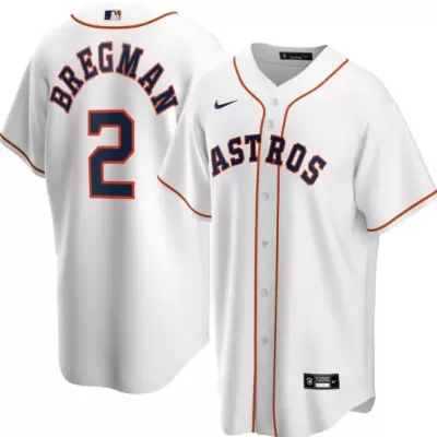 Men's Houston Astros Alex Bregman #2 Nike White Home 2020 Replica Jersey - jerzelite