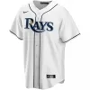 Men's Tampa Bay Rays Nike White Home Custom Replica Jersey - jerzelite