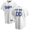 Men's Los Angeles Dodgers Nike White 2020 Home Custom Replica Jersey - jerzelite