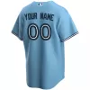 Men's Toronto Blue Jays Nike Light Blue Alternate 2020 Replica Custom Jersey - jerzelite