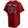 Men's Boston Red Sox Nike Red Alternate 2020 Replica Custom Jersey - jerzelite