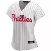 Women's Philadelphia Phillies Nike White&Scarlet 2020 Home Replica Jersey - jerzelite