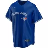 Men's Toronto Blue Jays GUERRERO JR. #27 Nike Royal Alternate 2020 Replica Jersey - jerzelite