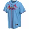 Men's St. Louis Cardinals Yadier Molina #4 Nike Light Blue Alternate 2020 Replica Jersey - jerzelite