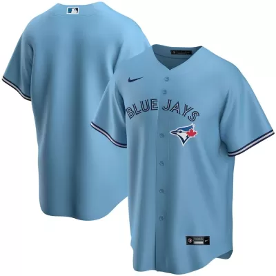 Men's Toronto Blue Jays Nike Light Blue Alternate 2020 Replica Jersey - jerzelite