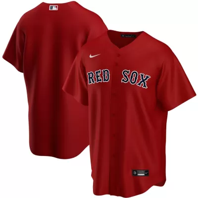 Men's Boston Red Sox Nike Red Alternate 2020 Replica Jersey - jerzelite