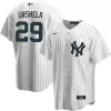 Men's New York Yankees Gio Urshela #29 Nike White Home 2020 Replica Jersey - jerzelite