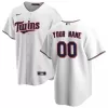 Men's Minnesota Twins Nike White Home 2020 Replica Custom Jersey - jerzelite