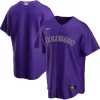 Men's Colorado Rockies Nike Purple 2020 Alternate Replica Jersey - jerzelite